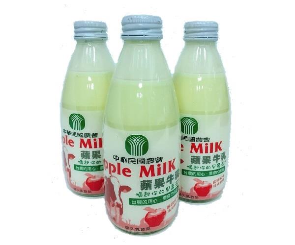 農會牌保久乳飲品-蘋果